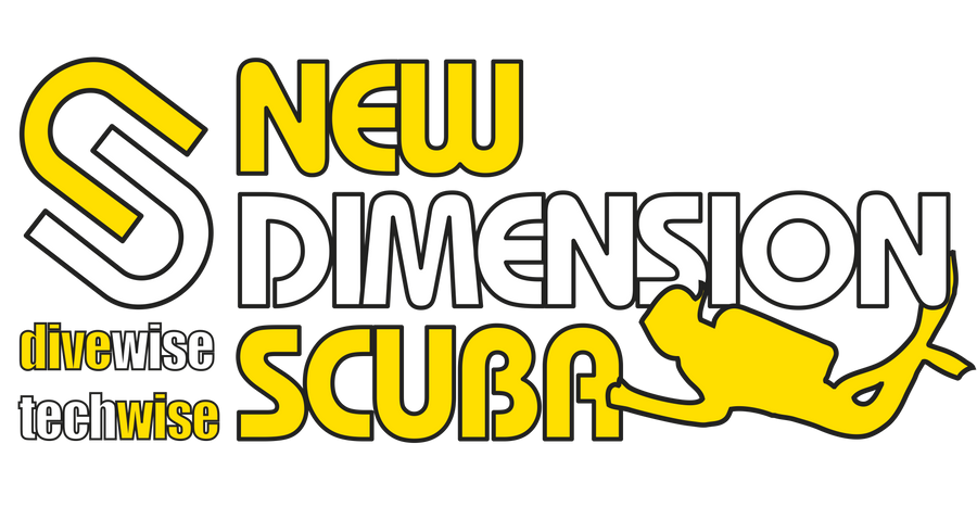 New Dimension Scuba logo