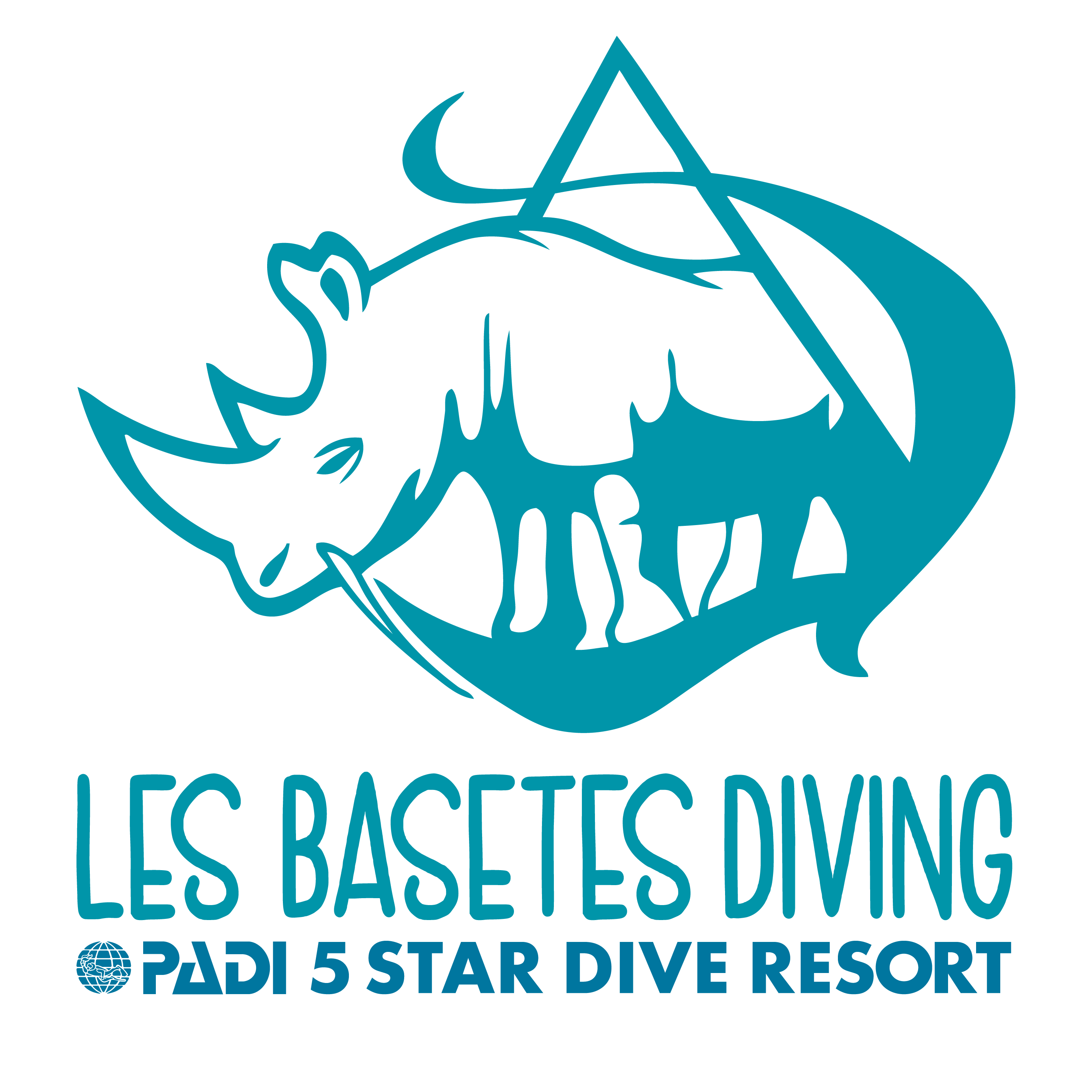 Les Basetes Diving logo